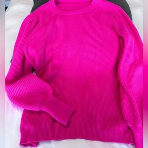 Hot Pink XL Women’s Sweater *thrifted*